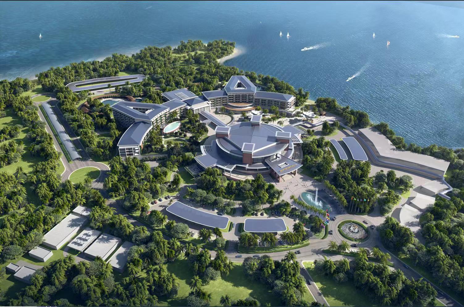 博鳌东屿岛建筑光伏一体化森特股份