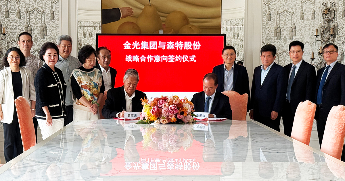 聚焦国际化布局！森特股份与金光集团并肩，共绘印尼发展新蓝图