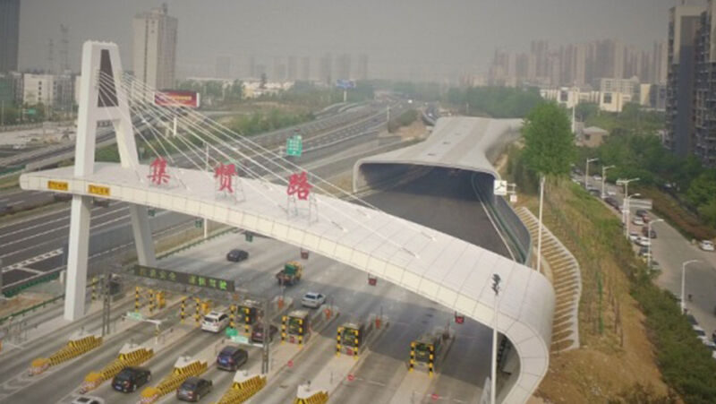 合肥绕城高速与集贤路互通声屏障